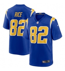 Unisex Los Angeles Chargers #82 Brenden Rice Nike Royal 2nd Alternate Game Player Jersey