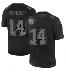 Men's New England Patriots #14 Ty Montgomery Nike Black 2019 Salute To Service Limited Stitched NFL Jersey