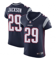 Unisex Nike New England Patriots #29 J.C. Jackson Navy Blue Team Color Stitched NFL Vapor Untouchable Elite Jersey