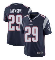 Unisex Nike New England Patriots #29 J.C. Jackson Navy Blue Team Color Stitched NFL Vapor Untouchable Limited Jersey