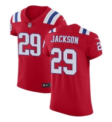 Unisex Nike New England Patriots #29 J.C. Jackson Red Alternate Stitched NFL Vapor Untouchable Elite Jersey