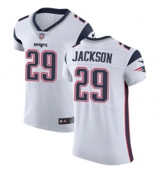 Unisex Nike New England Patriots #29 J.C. Jackson White Stitched NFL Vapor Untouchable Elite Jersey