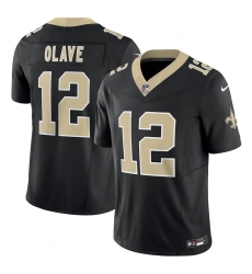 Unisex New Orleans Saints #12 Chris Olave Nike Black Vapor F.U.S.E. Limited Jersey