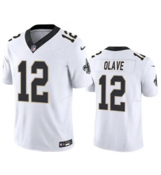 Unisex New Orleans Saints #12 Chris Olave White 2023 F.U.S.E. Vapor Untouchable Limited jersey