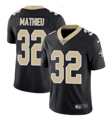 Men's Nike New Orleans Saints #32 Tyrann Mathieu Black Team Color Stitched NFL Vapor Untouchable Limited Jersey