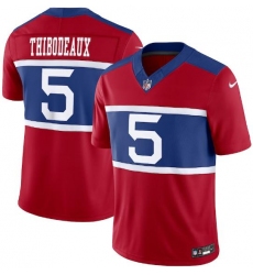 Men's New York Giants #5 Kayvon Thibodeaux Nike Century Red Alternate Vapor F.U.S.E. Limited Jersey