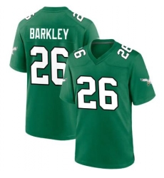 Unisex Philadelphia Eagles 26 Saquon Barkley Green Vapor Untouchable Limited Stitched Football Jerseys