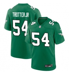 Unisex Philadelphia Eagles #54 Jeremiah Trotter Jr. Nike Kelly Green Game Jersey