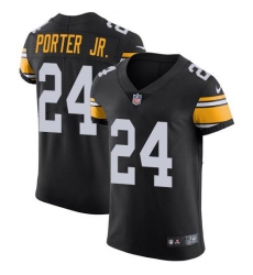 Men's Nike Pittsburgh Steelers #24 Joey Porter Jr. Black Alternate Stitched NFL New Elite Jersey