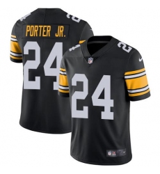 Men's Nike Pittsburgh Steelers #24 Joey Porter Jr. Black Alternate Stitched NFL Vapor Untouchable Limited Jersey