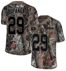 Men's Nike San Francisco 49ers #29 Talanoa Hufanga Camo Stitched NFL Limited Rush Realtree Jersey