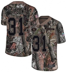 Men's Nike San Francisco 49ers #31 Tashaun Gipson Camo Stitched NFL Limited Rush Realtree Jersey