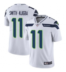 Men's Nike Seattle Seahawks #11 Jaxon Smith-Njigba White Stitched NFL Vapor Untouchable Limited Jersey