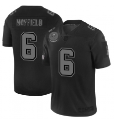 Men's Tampa Bay Buccaneers #6 Baker Mayfield Nike Black 2019 Salute To Service Limited Stitched NFL Jersey