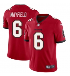 Men's Tampa Bay Buccaneers #6 Baker Mayfield Nike Red Vapor Limited Jersey