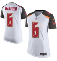 Women's Nike Tampa Bay Buccaneers #6 Baker Mayfield White Stitched NFL New Elite Jersey