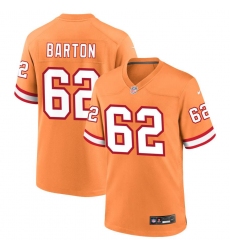 Unisex Tampa Bay Buccaneers #62 Graham Barton Orange Jersey