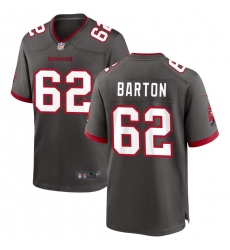 Unisex Tampa Bay Buccaneers #62 Graham Barton Pewter Jersey