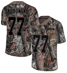 Youth Nike Tennessee Titans #77 Peter Skoronski Camo Stitched NFL Limited Rush Realtree Jersey