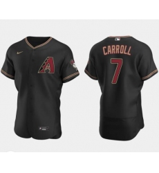 Arizona Diamondbacks #7 Corbin Carroll Alternate Jersey Black