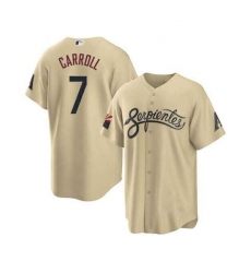 Arizona Diamondbacks #7 Corbin Carroll Cream City Connect Jersey