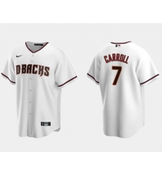 Arizona Diamondbacks Corbin Carroll White Home Jersey