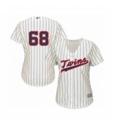 Women's Minnesota Twins #68 Randy Dobnak Authentic Cream Alternate Cool Base Baseball Player Jersey